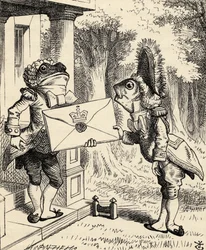Le valet de pied poisson, d
